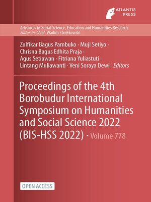 cover image of Proceedings of the 4th Borobudur International Symposium on Humanities and Social Science 2022 (BIS-HSS 2022)